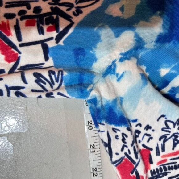 Christopher & Banks Women's Sailboat Beach Cardigan Sweater Blue Medium Coastal - Picture 9 of 10